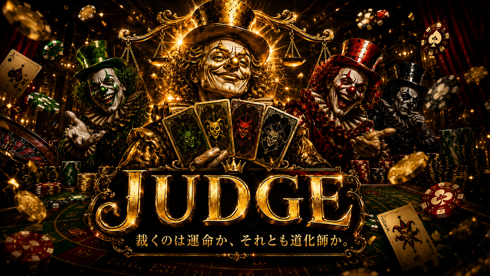 JUDGEのキービジュアル